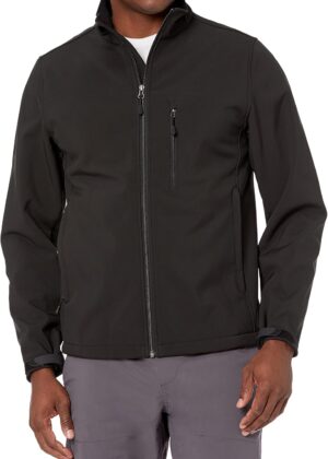 Men's Water-Resistant Softshell Jacket