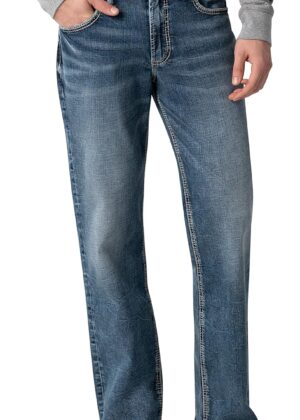 Men's  Relaxed Fit Straight Leg Jeans