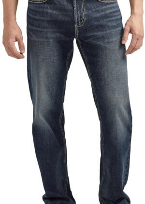Men's  Classic Fit Straight Leg Jeans